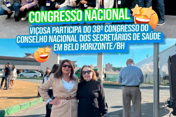 Secretária de Saúde participou do Maior Congresso sobre Saúde Pública do Mundo.