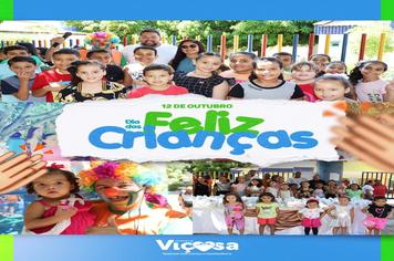 Prefeitura promove festa em comemoração ao Dia das Crianças