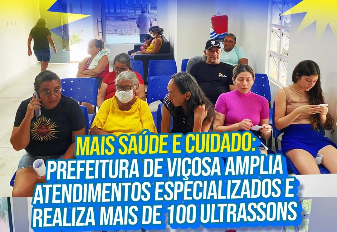 Mais saúde e cuidado!