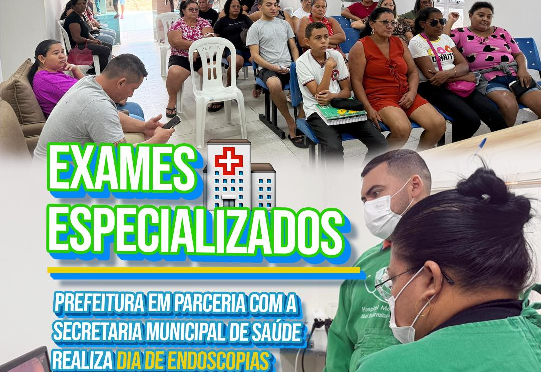 Prefeitura em parceria com a Secretaria Municipal de Saúde realiza Dia de Endoscopias. 
