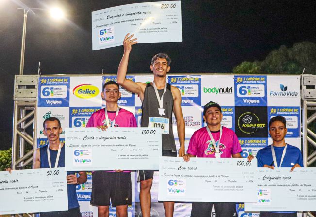 Confira alguns registros da 1ª edição da Corrida de Emancipação Política