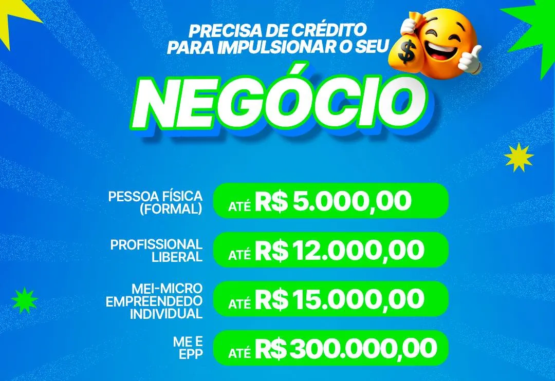 Oportunidade de Crédito para Empreendedores